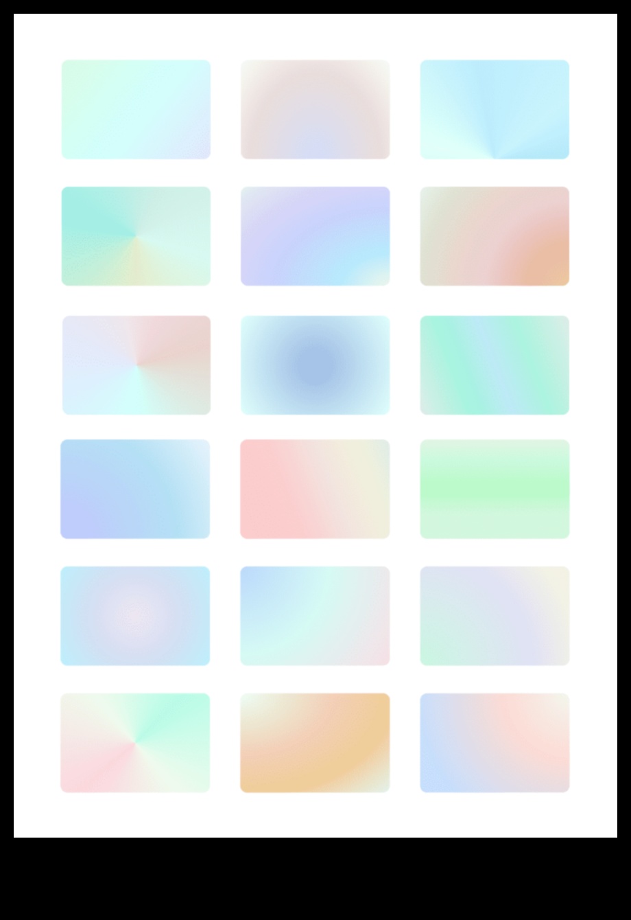 Izpētiet pasteļtoņu mazgāšanu: panākiet gradientus smalkos toņos