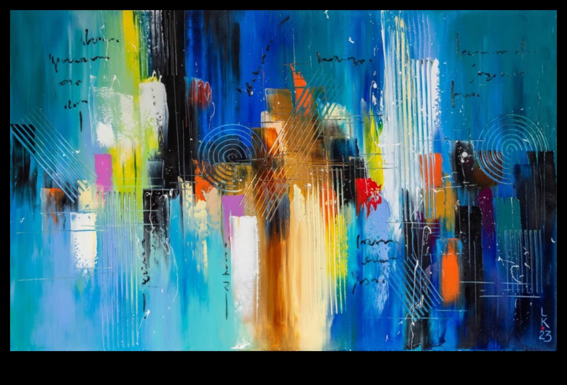 Spontāna radošums, kas aptver neparedzamo abstraktajā mākslā 2 Spontāna radošums: neprognozējamā aptveršana abstraktajā mākslā