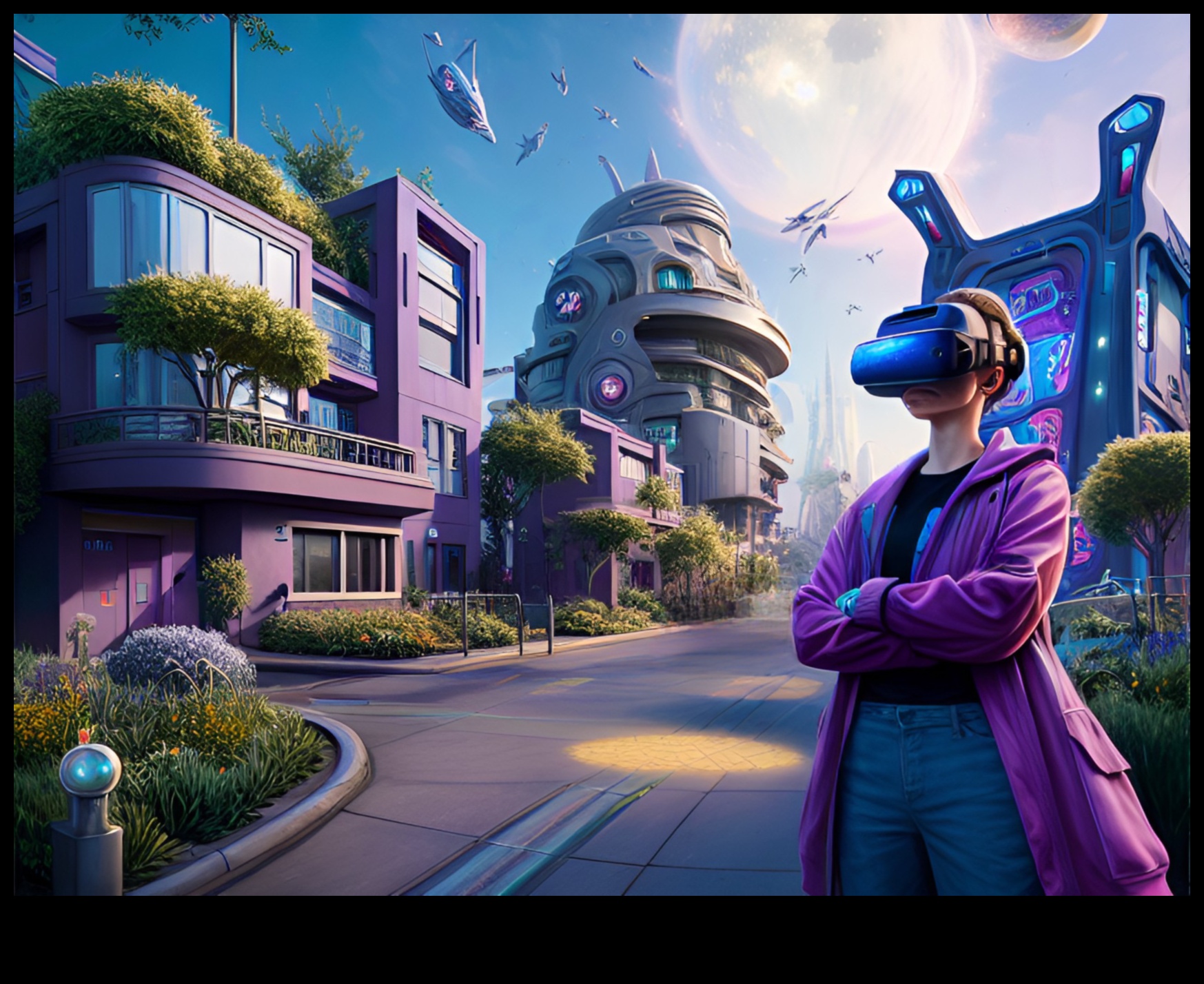 Datoru radītas ainavas: tehnoloģisks gobelēns