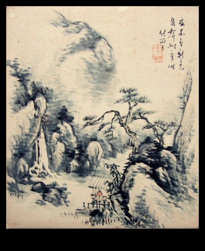 Mūžīgā tintes glezniecības māksla 4 Rāmums ar tinti: mierīgu ainu tveršana ar pildspalvu un otu