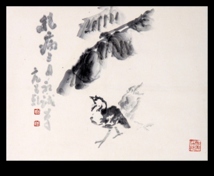 Mūžīgā tintes glezniecības māksla 2 Rāmums ar tinti: mierīgu ainu tveršana ar pildspalvu un otu