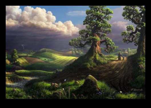 Harmonija dabā: rāmu ainavu kolekcija