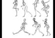 Dinamiskās pozas: kustību veidošana figūru zīmējumos