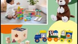Izglītojoša elegance: bagātinot rotaļas ar mazuļa pirmajām rotaļlietām