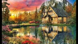 Harmonija dabā: rāmu ainavu kolekcija