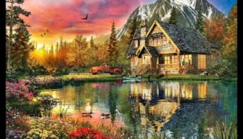 Harmonija dabā: rāmu ainavu kolekcija